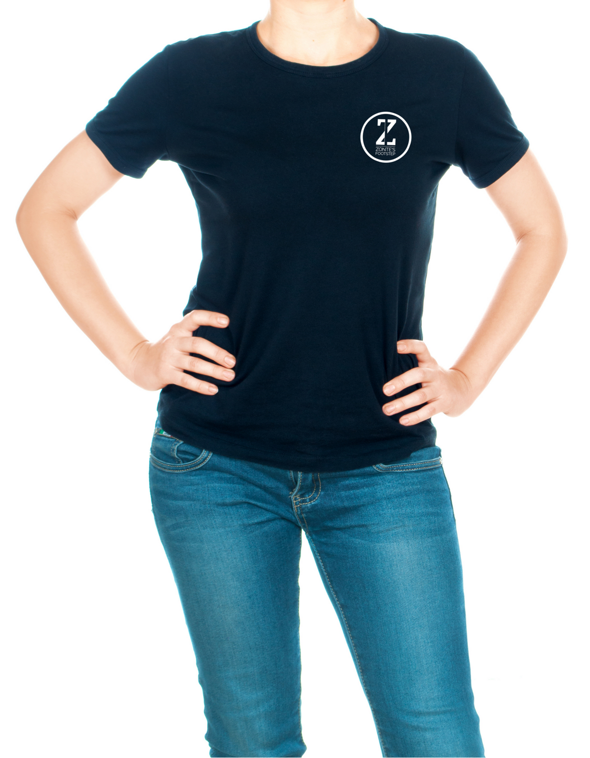 Zonte's Footstep Logo Scoopneck T-Shirt - Women's